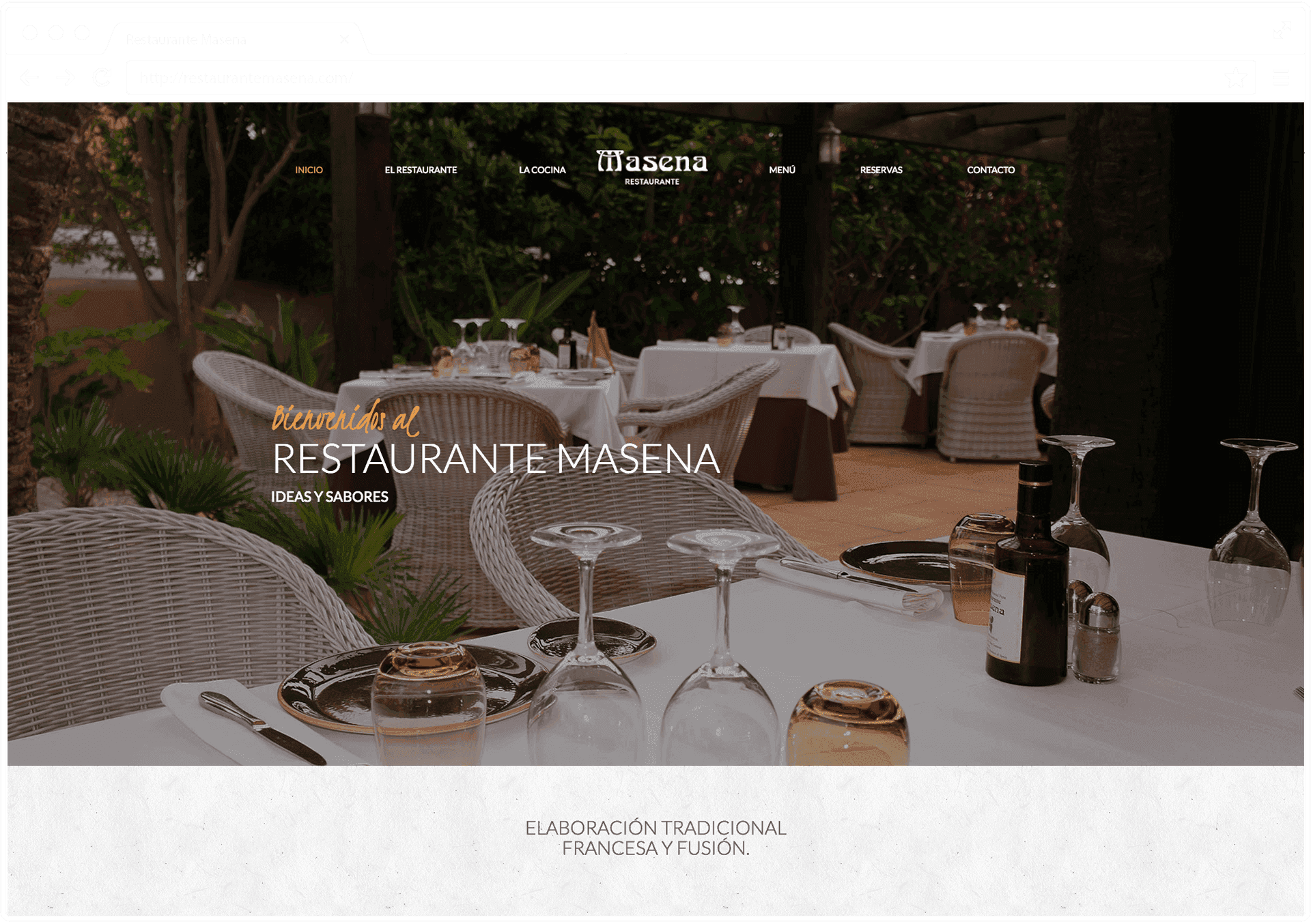 Proyecto Restaurante Masena - Jose Antonio Sanchez